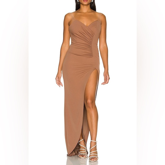 Katie May Dresses & Skirts - Katie May Colette Gown in Cocoa size S.